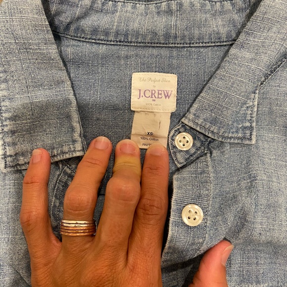 J.Crew Chambray button Down - Picture 3 of 3